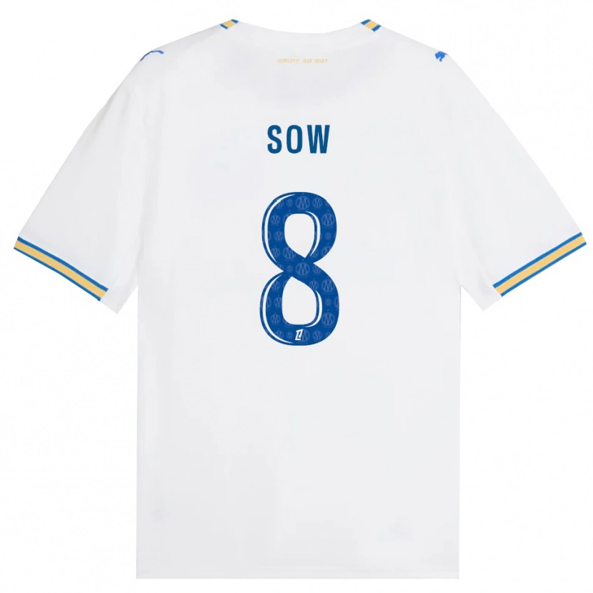 Danxen Women Mbayang Sow #8 Dodgerblue White Home Jersey 2026/27 T-Shirt
