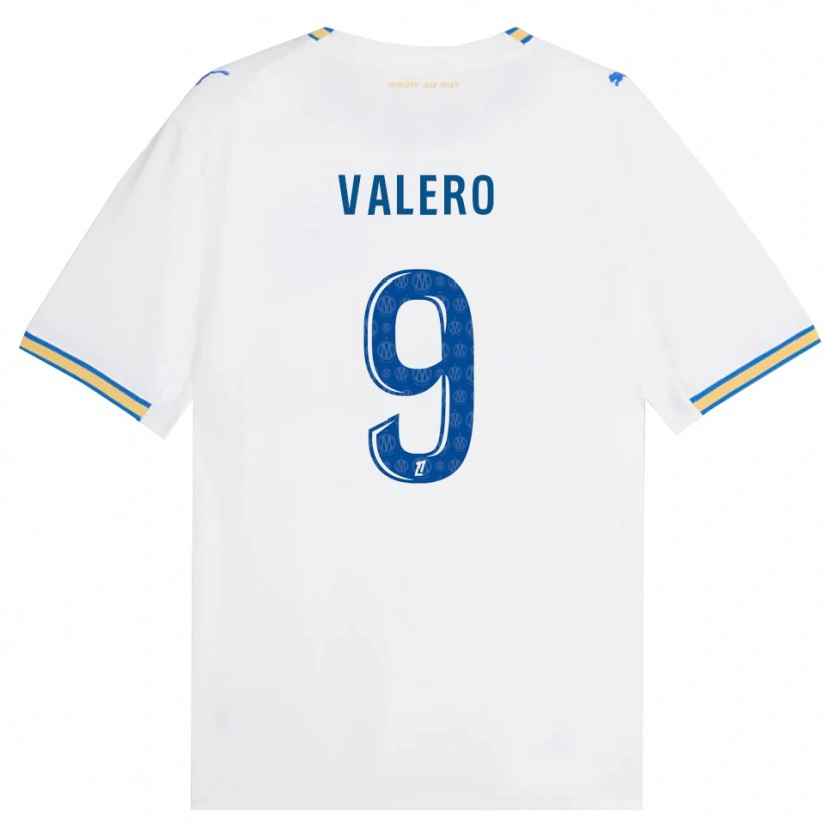 Danxen Women Antoine Valero #9 Dodgerblue White Home Jersey 2026/27 T-Shirt