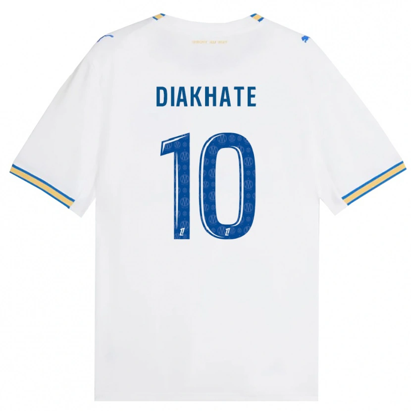 Danxen Women Ndeye Awa Diakhaté #10 Dodgerblue White Home Jersey 2026/27 T-Shirt