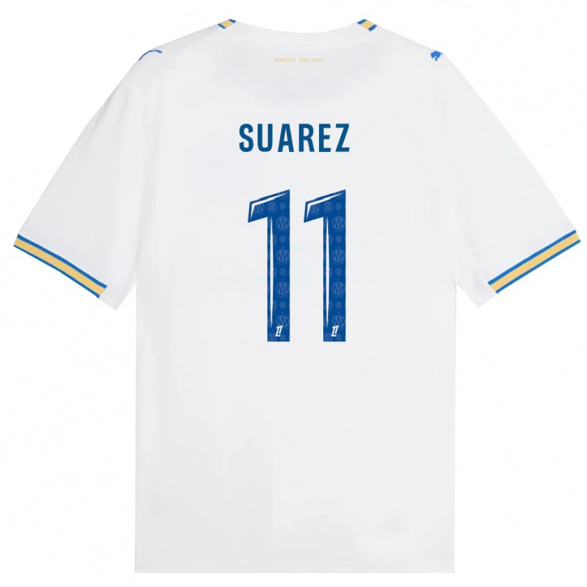 Danxen Women Luis Suarez #11 Dodgerblue White Home Jersey 2026/27 T-Shirt