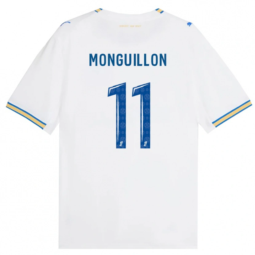 Danxen Women Coralie Monguillon #11 Dodgerblue White Home Jersey 2026/27 T-Shirt