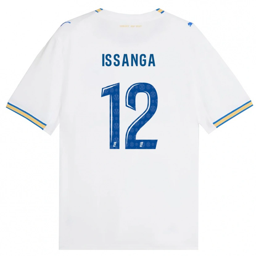 Danxen Women Alexandre Issanga #12 Dodgerblue White Home Jersey 2026/27 T-Shirt