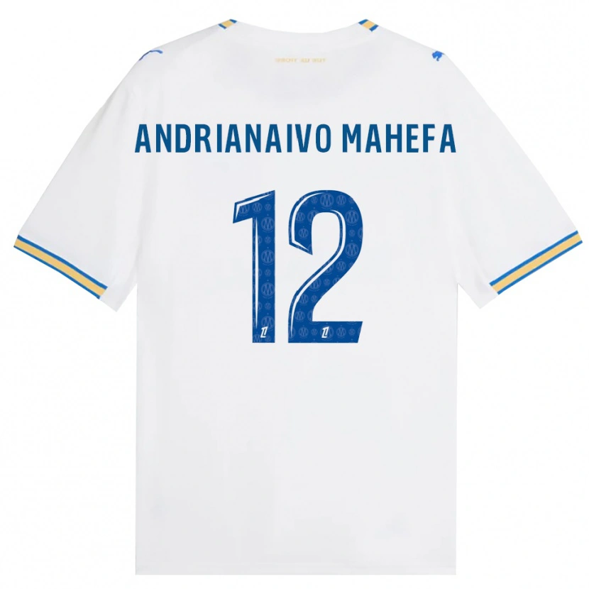 Danxen Women Mathis Andrianaivo Mahefa #12 Dodgerblue White Home Jersey 2026/27 T-Shirt