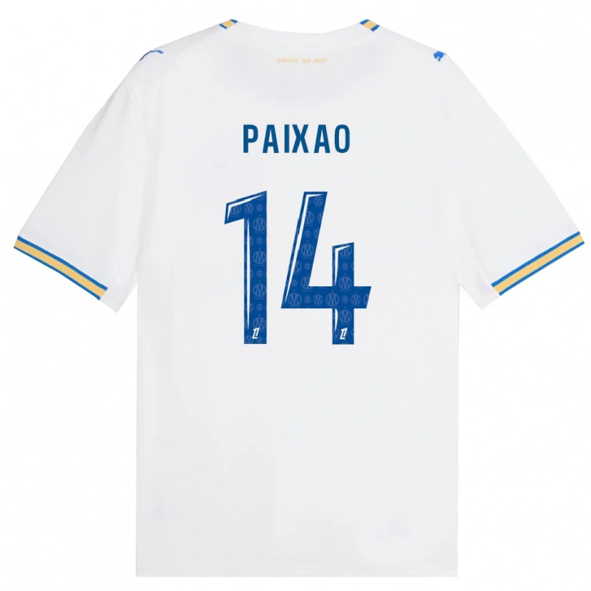 Danxen Women Igor Paixão #14 Dodgerblue White Home Jersey 2026/27 T-Shirt