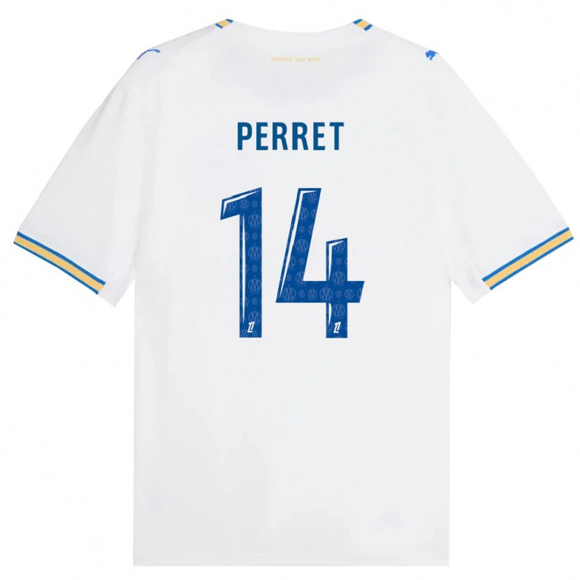 Danxen Women Jenny Perret #14 Dodgerblue White Home Jersey 2026/27 T-Shirt