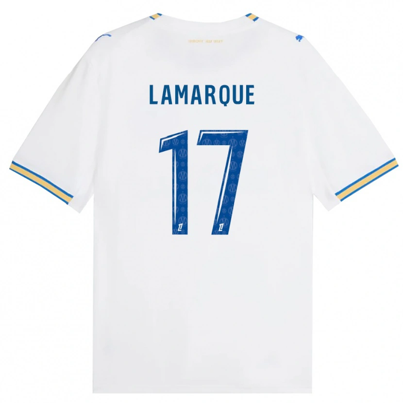 Danxen Women Alais Lamarque #17 Dodgerblue White Home Jersey 2026/27 T-Shirt