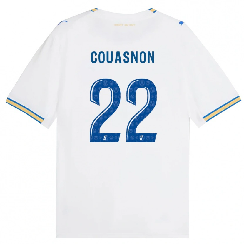 Danxen Women Roxane Couasnon #22 Dodgerblue White Home Jersey 2026/27 T-Shirt