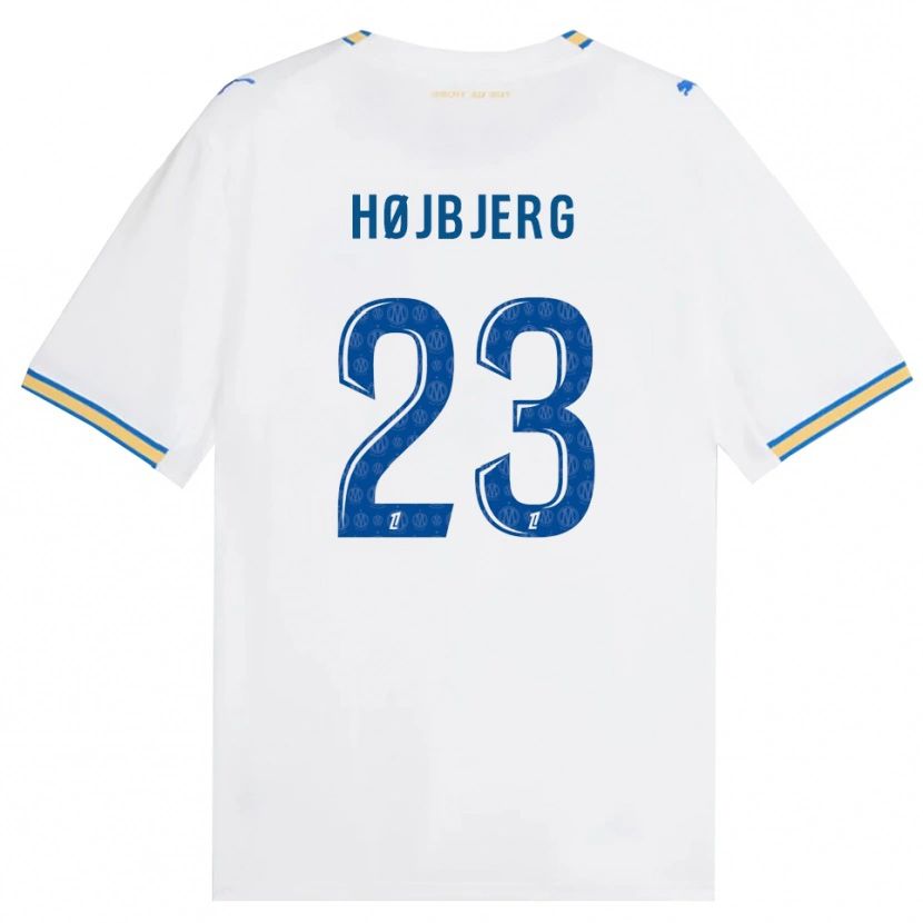 Danxen Women Pierre-Emile Højbjerg #23 Dodgerblue White Home Jersey 2026/27 T-Shirt