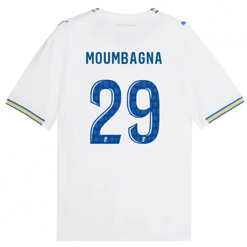 Danxen Women Faris Moumbagna #29 Dodgerblue White Home Jersey 2026/27 T-Shirt