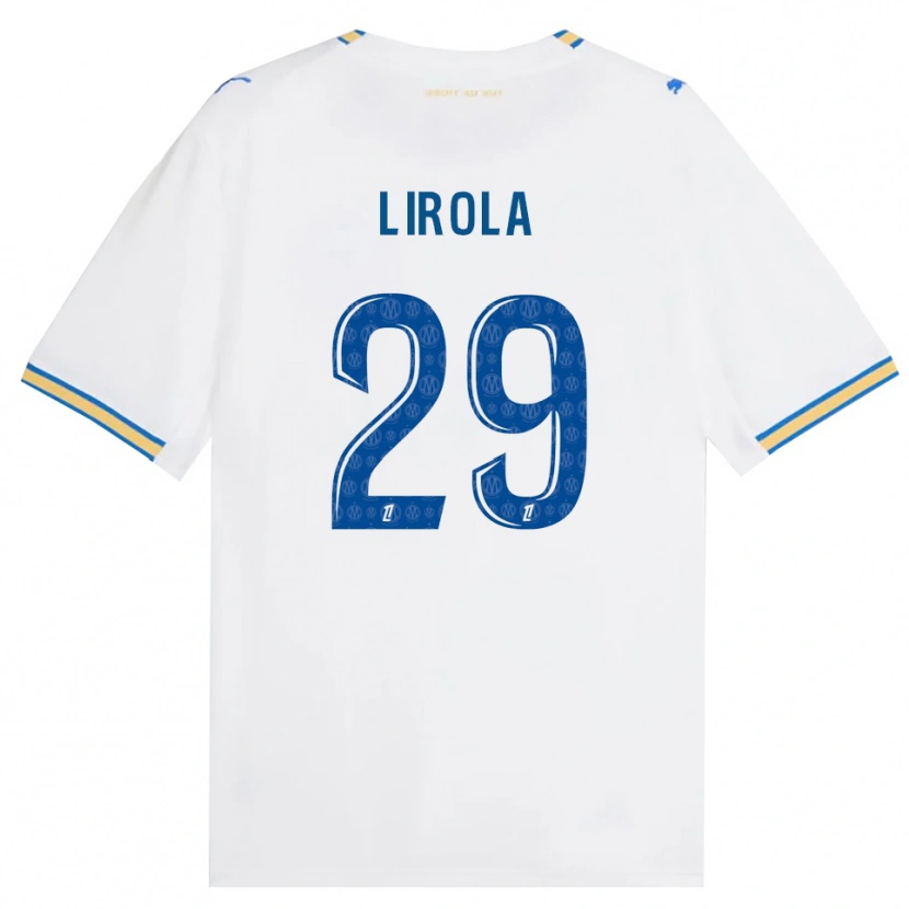 Danxen Women Pol Lirola #29 Dodgerblue White Home Jersey 2026/27 T-Shirt