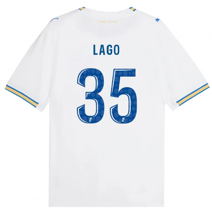 Danxen Women Ange Lago #35 Dodgerblue White Home Jersey 2026/27 T-Shirt