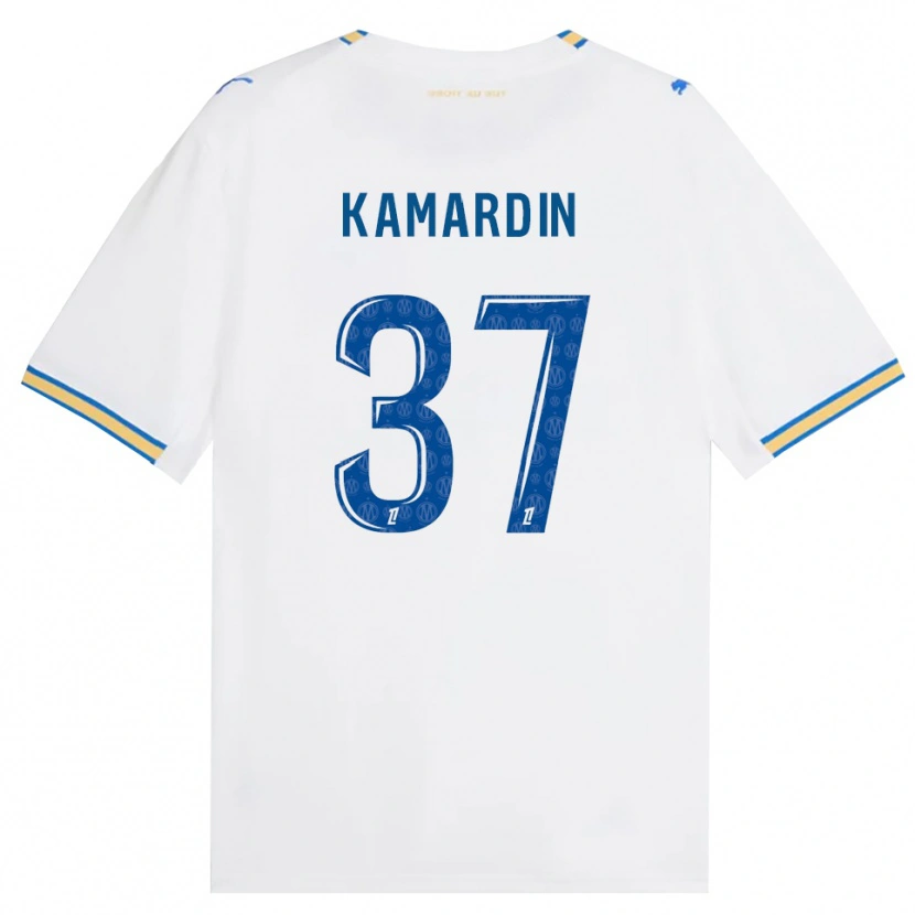 Danxen Women Aaron Kamardin #37 Dodgerblue White Home Jersey 2026/27 T-Shirt