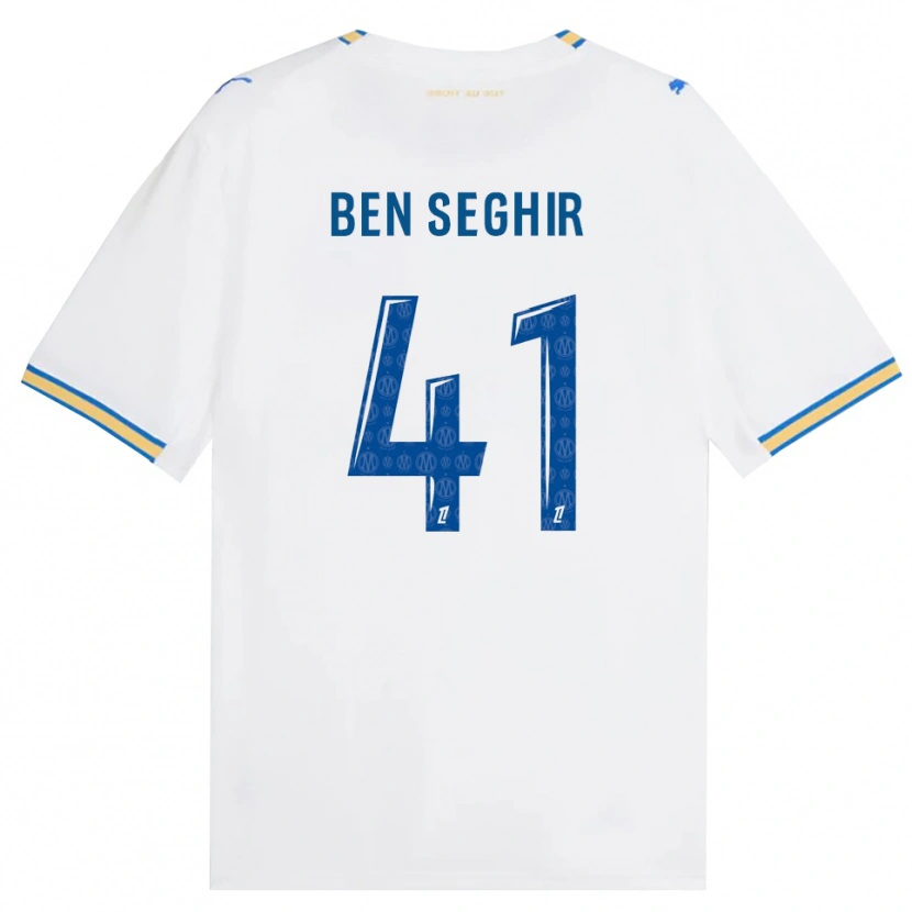 Danxen Women Salim Ben Seghir #41 Dodgerblue White Home Jersey 2026/27 T-Shirt