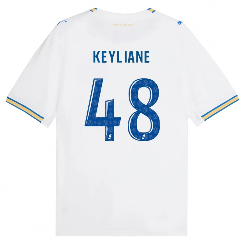 Danxen Women Keyliane Abdallah #48 Dodgerblue White Home Jersey 2026/27 T-Shirt