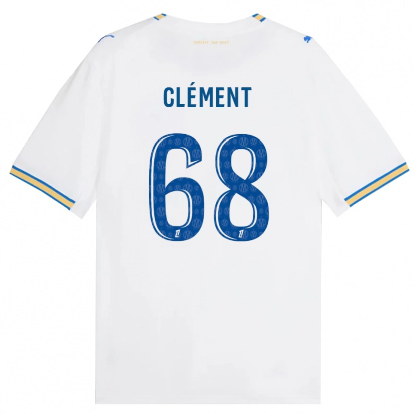 Danxen Women Mathis Clément #68 Dodgerblue White Home Jersey 2026/27 T-Shirt
