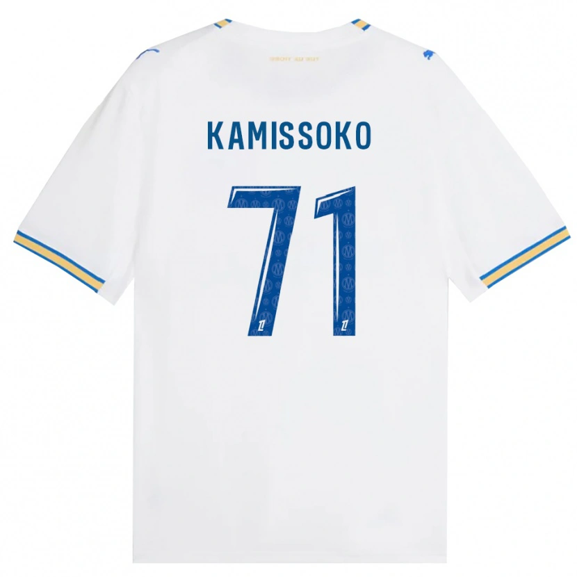 Danxen Women Nouhoum Kamissoko #71 Dodgerblue White Home Jersey 2026/27 T-Shirt