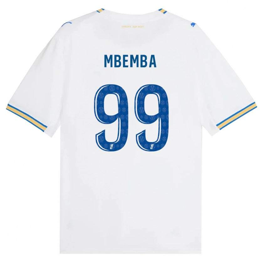 Danxen Women Chancel Mbemba #99 Dodgerblue White Home Jersey 2026/27 T-Shirt