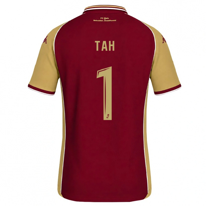 Danxen Women Béonaho Tah #1 Goldenrod Dark Red Home Jersey 2026/27 T-Shirt