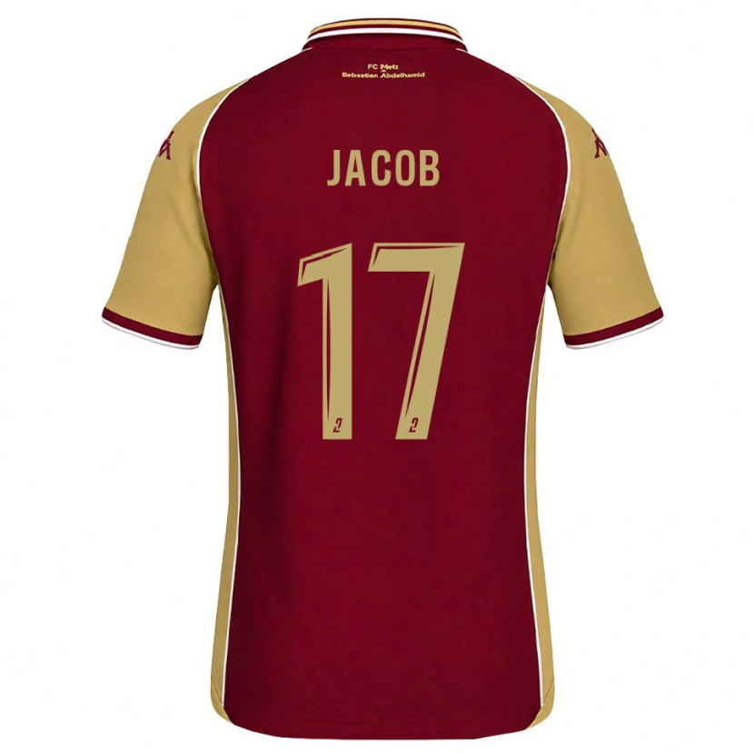 Danxen Women Lisa Jacob #17 Goldenrod Dark Red Home Jersey 2026/27 T-Shirt