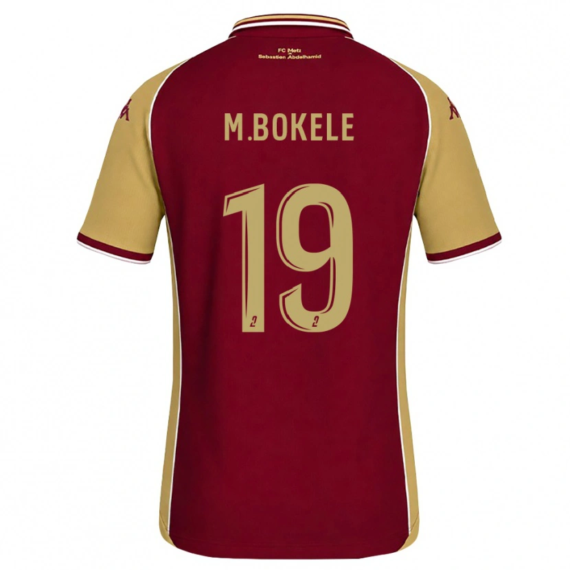 Danxen Women Morgan Bokele #19 Goldenrod Dark Red Home Jersey 2026/27 T-Shirt