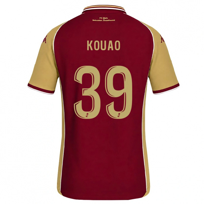 Danxen Women Koffi Kouao #39 Goldenrod Dark Red Home Jersey 2026/27 T-Shirt