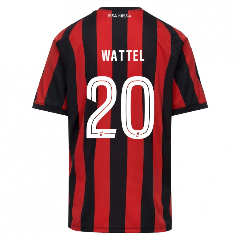 Danxen Women Sami Wattel #20 Red Black White Home Jersey 2026/27 T-Shirt