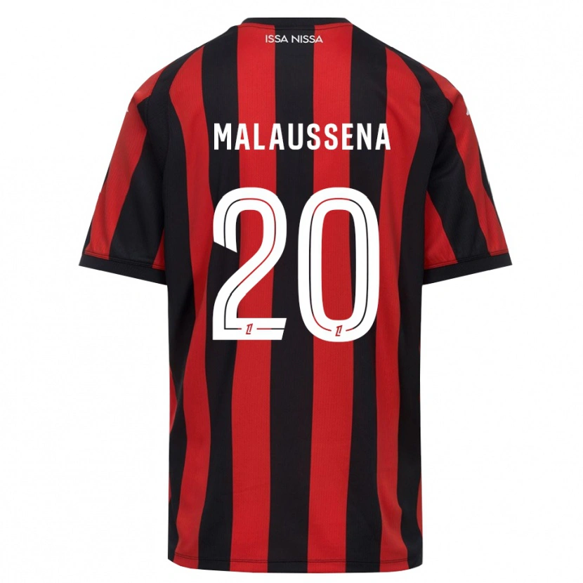 Danxen Women Angela Malaussena #20 Red Black White Home Jersey 2026/27 T-Shirt