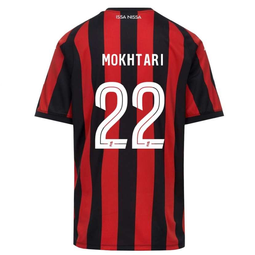 Danxen Women Jade Mokhtari #22 Red Black White Home Jersey 2026/27 T-Shirt