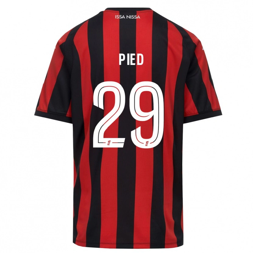 Danxen Women Jeremy Pied #29 Red Black White Home Jersey 2026/27 T-Shirt