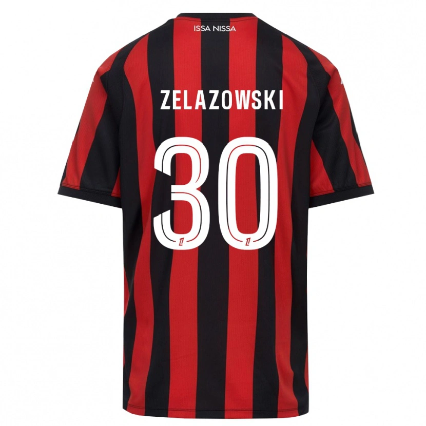 Danxen Women Bartosz Zelazowski #30 Red Black White Home Jersey 2026/27 T-Shirt