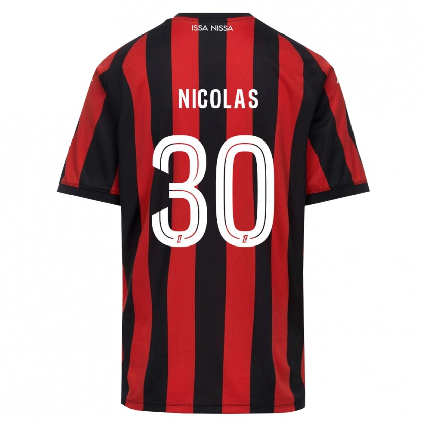 Danxen Women Lina-Lou Nicolas #30 Red Black White Home Jersey 2026/27 T-Shirt