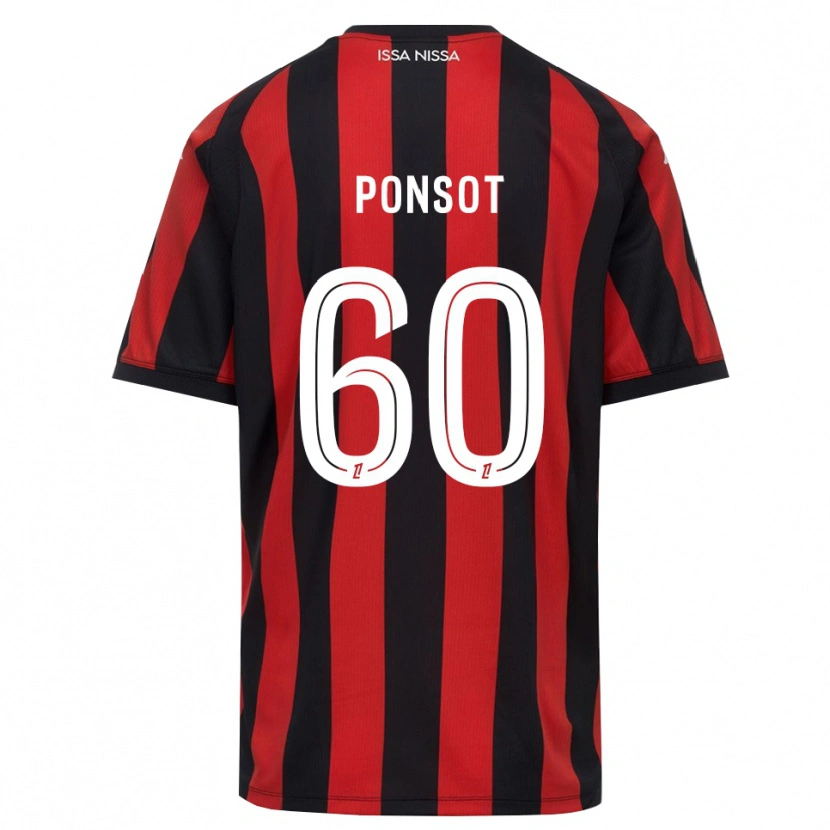 Danxen Women Martin Ponsot #60 Red Black White Home Jersey 2026/27 T-Shirt