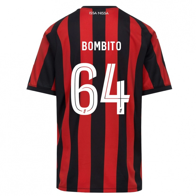Danxen Women Moïse Bombito #64 Red Black White Home Jersey 2026/27 T-Shirt