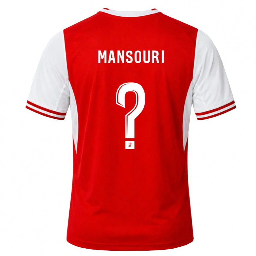 Danxen Women Keryane Mansouri #0 Red White Home Jersey 2026/27 T-Shirt