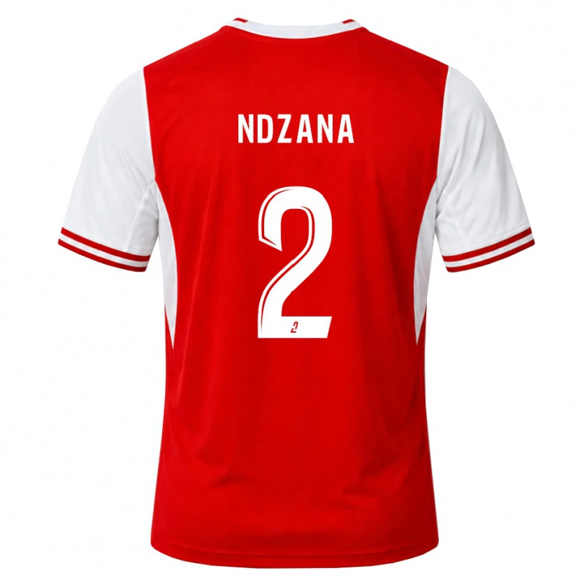 Danxen Women Parfait-Anthony Ndzana #2 Red White Home Jersey 2026/27 T-Shirt