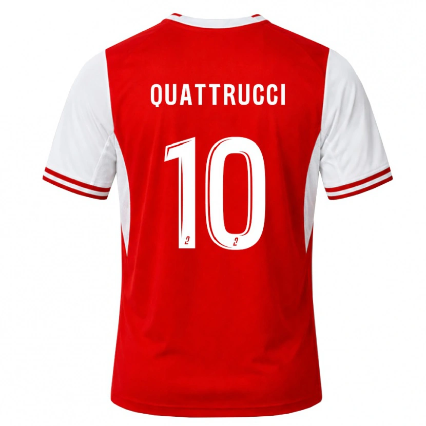 Danxen Women Ilyan Quattrucci #10 Red White Home Jersey 2026/27 T-Shirt
