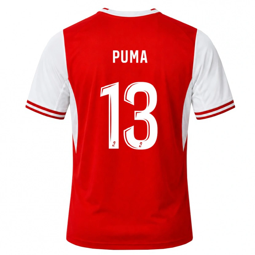 Danxen Women Isaac Puma #13 Red White Home Jersey 2026/27 T-Shirt