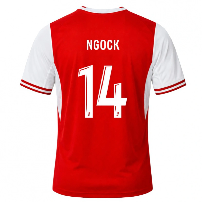 Danxen Women Monique Ngock #14 Red White Home Jersey 2026/27 T-Shirt
