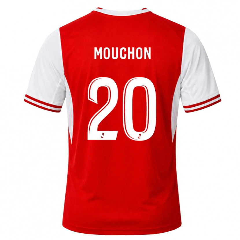 Danxen Women Noemie Mouchon #20 Red White Home Jersey 2026/27 T-Shirt