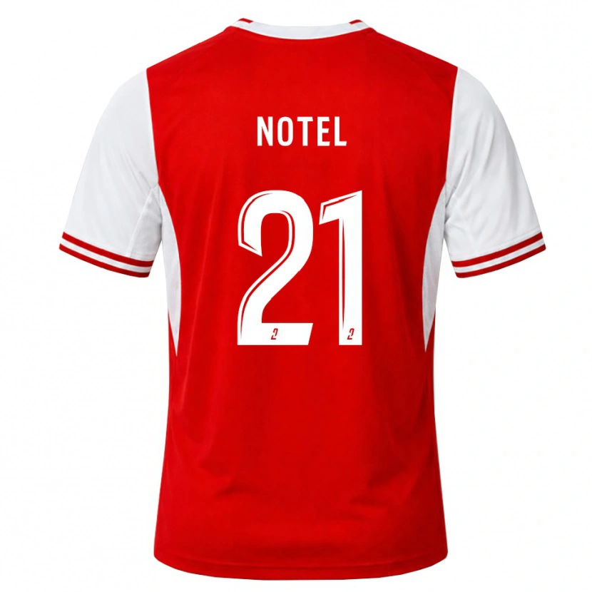 Danxen Women Lea Notel #21 Red White Home Jersey 2026/27 T-Shirt