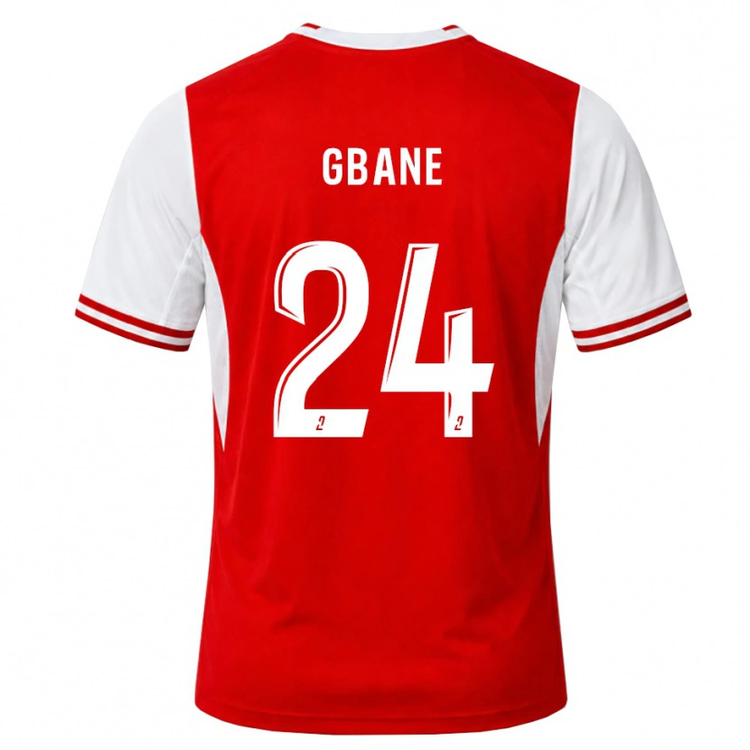 Danxen Women Mory Gbane #24 Red White Home Jersey 2026/27 T-Shirt
