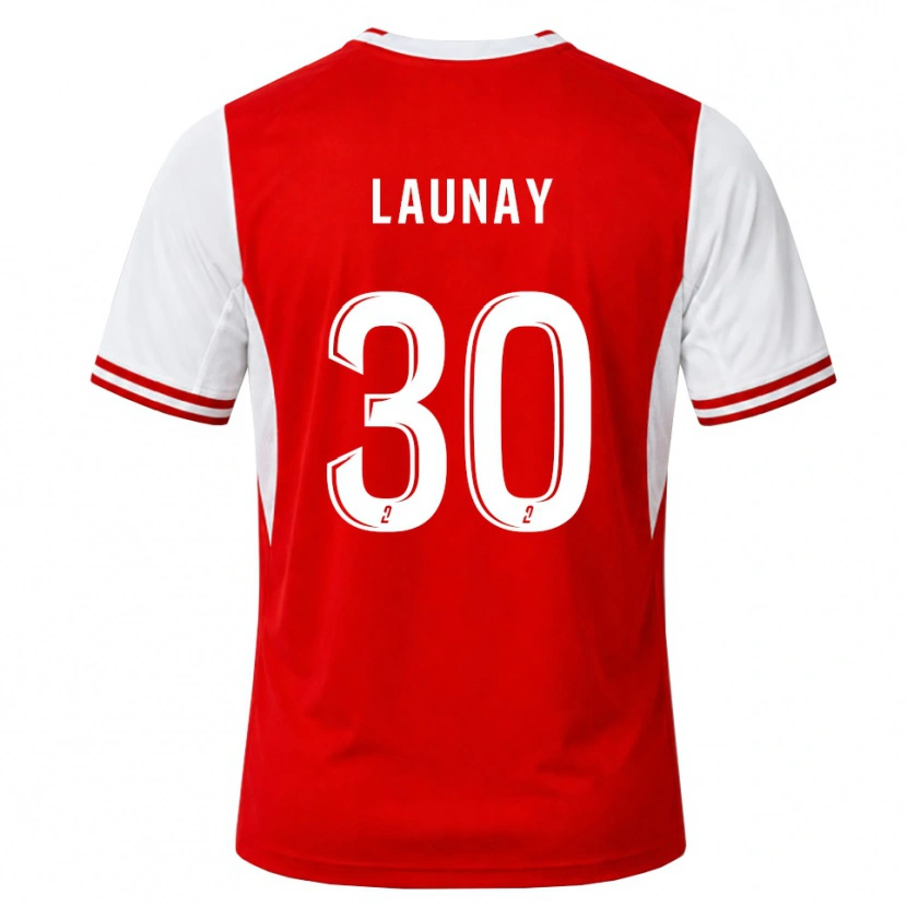 Danxen Women Elisa Launay #30 Red White Home Jersey 2026/27 T-Shirt