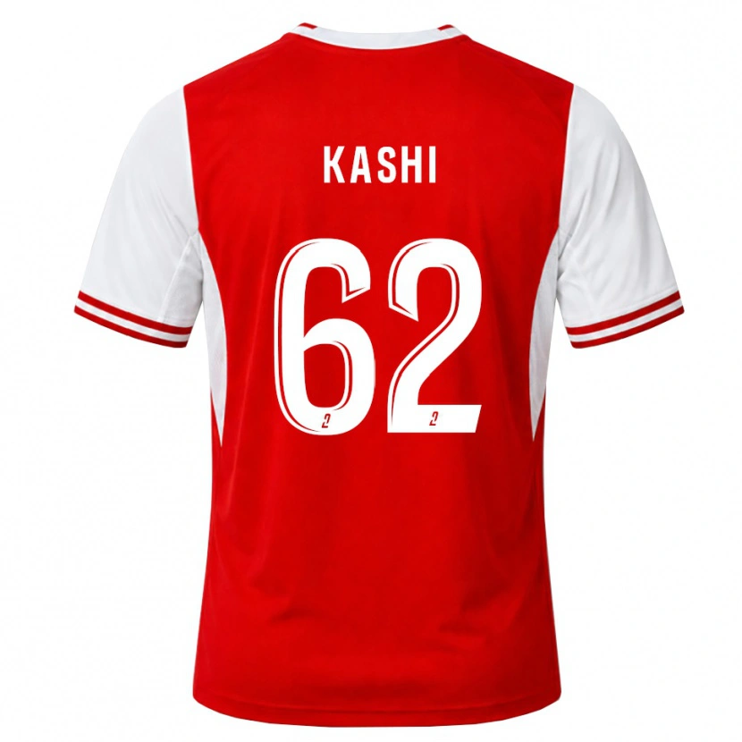 Danxen Women Amine Kashi #62 Red White Home Jersey 2026/27 T-Shirt