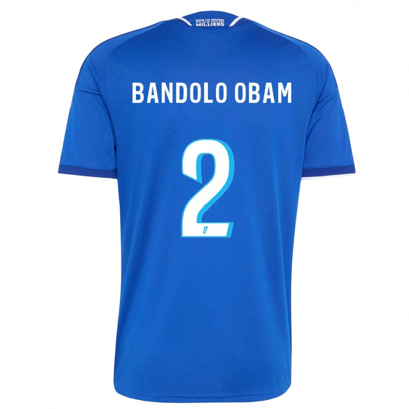 Danxen Women Randy Bandolo Obam #2 Royal Blue White Home Jersey 2026/27 T-Shirt