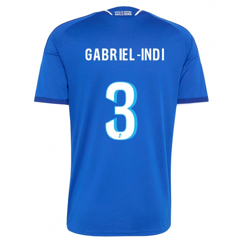 Danxen Women Amizade Gabriel-Indi #3 Royal Blue White Home Jersey 2026/27 T-Shirt