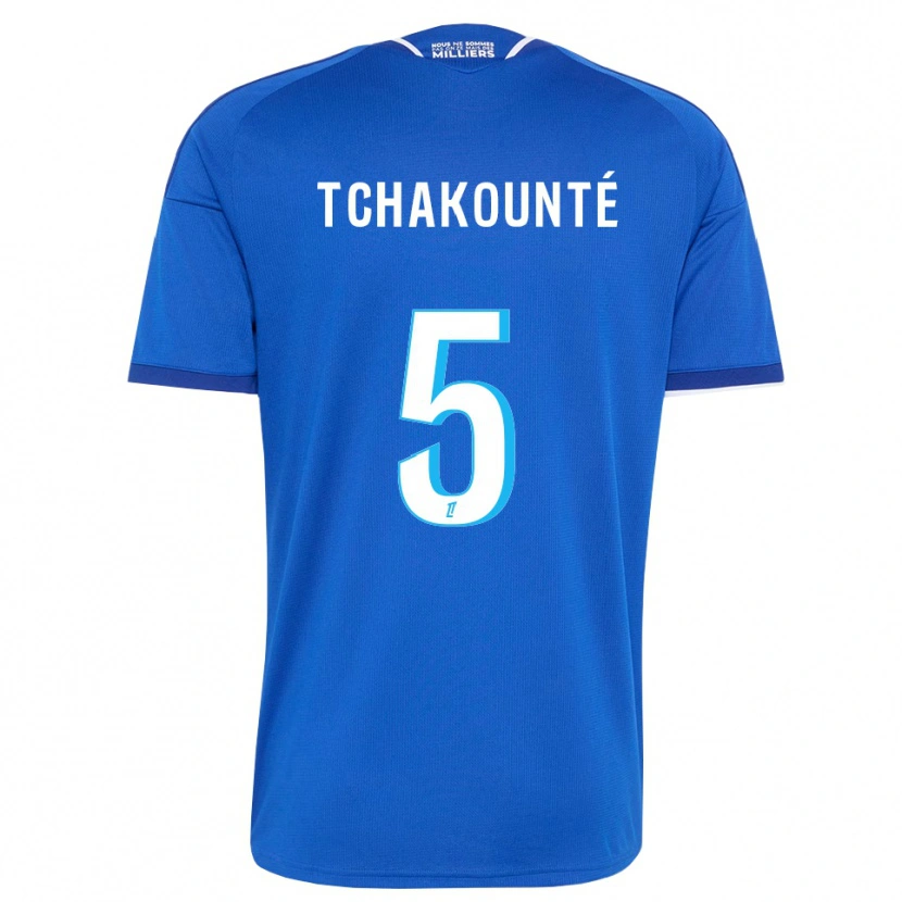 Danxen Women Anaëlle Tchakounté #5 Royal Blue White Home Jersey 2026/27 T-Shirt