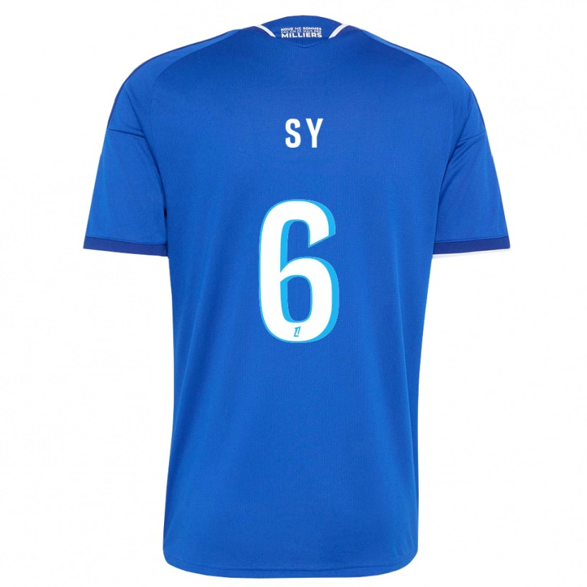 Danxen Women Demba Sy #6 Royal Blue White Home Jersey 2026/27 T-Shirt