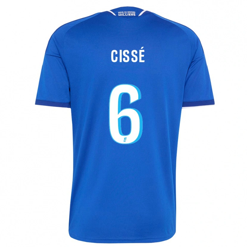 Danxen Women Amadou Cissé #6 Royal Blue White Home Jersey 2026/27 T-Shirt