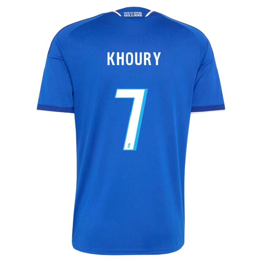 Danxen Women Pilar Khoury #7 Royal Blue White Home Jersey 2026/27 T-Shirt