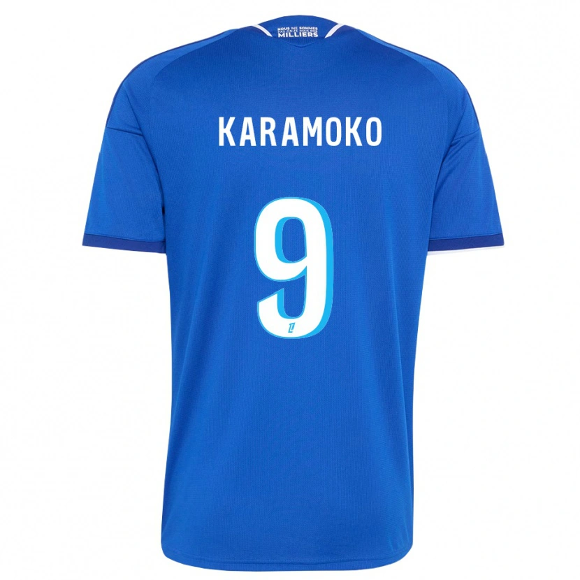 Danxen Women Isaac Karamoko #9 Royal Blue White Home Jersey 2026/27 T-Shirt